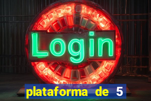 plataforma de 5 reais fortune tiger